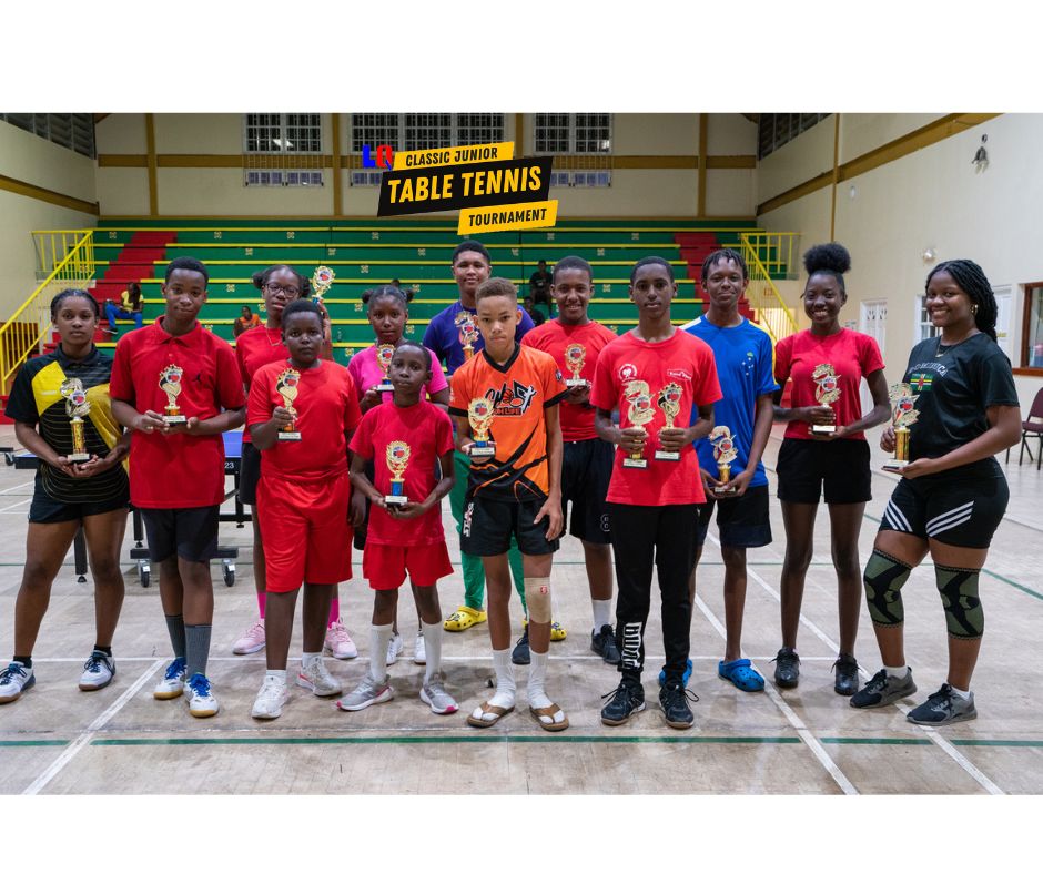 Winners at the 2023 LQ Classic Junior Table Tennis Tournament